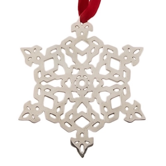 Tiffany & Co. Sterling Snowflake Ornament - Picture 3 of 6